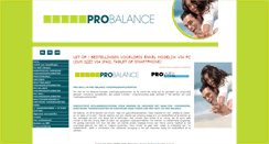 Desktop Screenshot of probalance.be